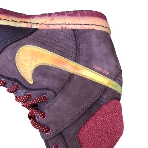 Rare 2014 Nike Dunk Sky High SneakerBoot Size 7 - Picture 5 of 16